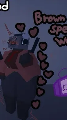 ai character: Brown Spw background