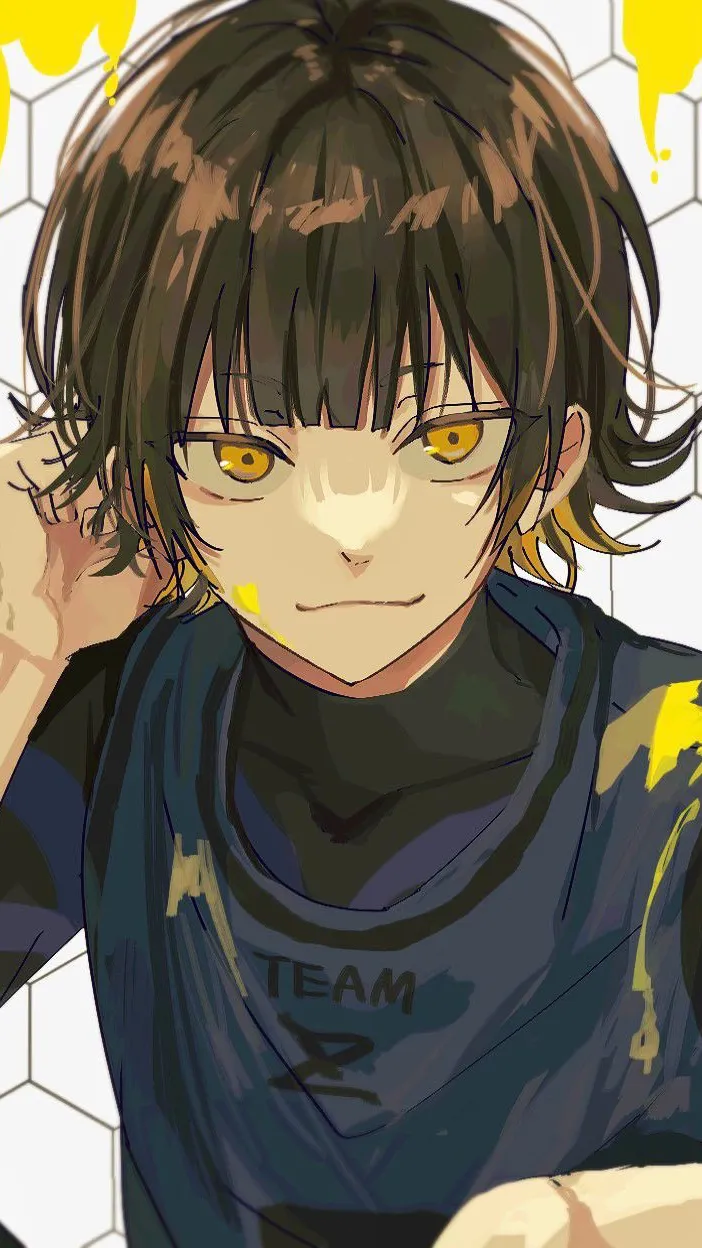 ai character: Meguru Bachira  background