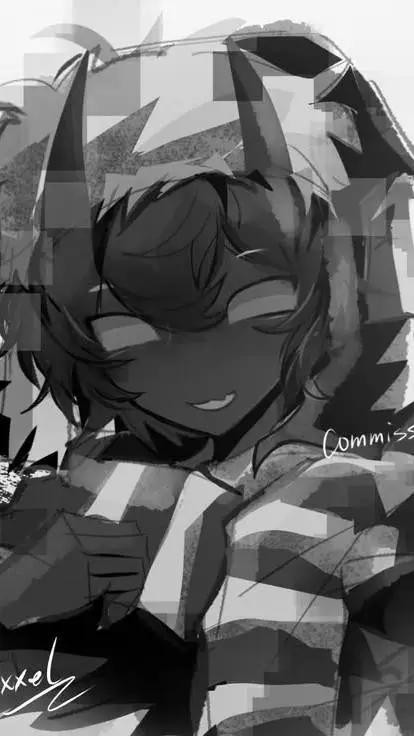 ai character: Twixxel  background