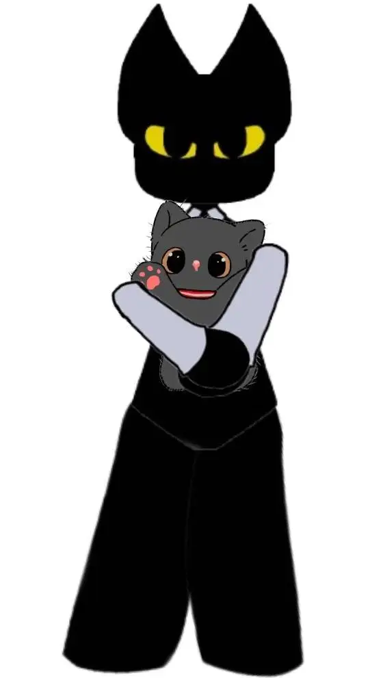 ai character: agentsecret gatito background