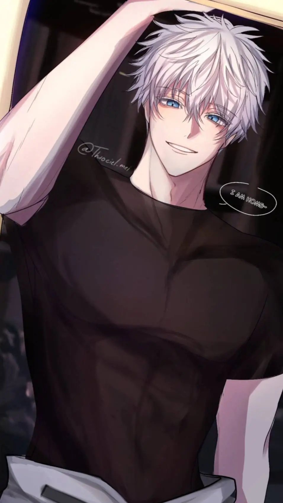 ai character: Satoru Gojo  background