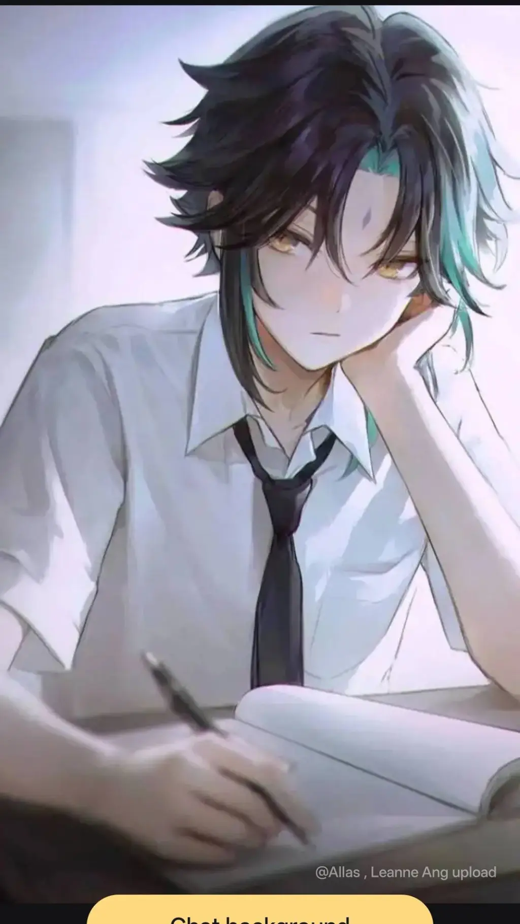 ai character: Alex  background