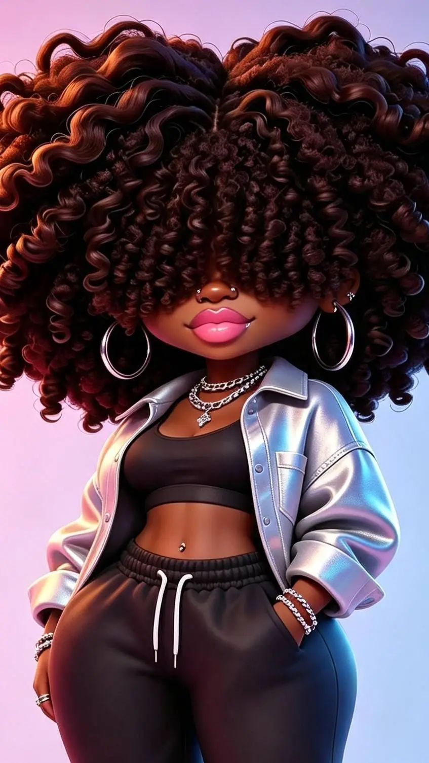 ai character: Minha baixinha CJ background