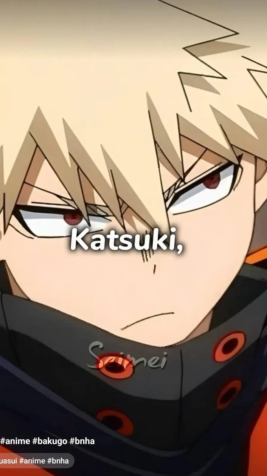 ai character: Bakugo 👉👈 background