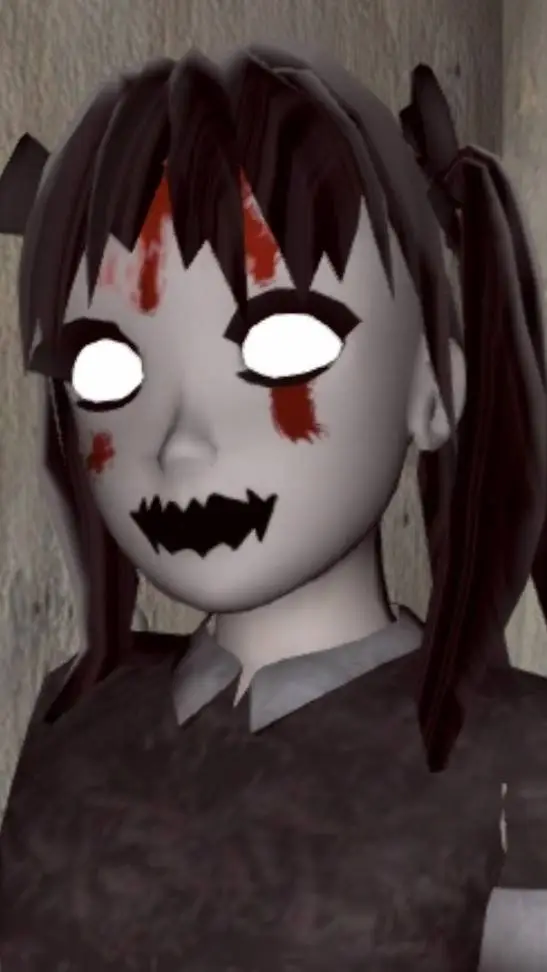 ai character: Ghost Girl  background