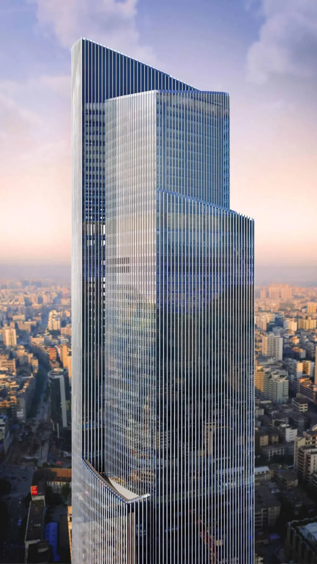 ai character: CTF Finance Centre background