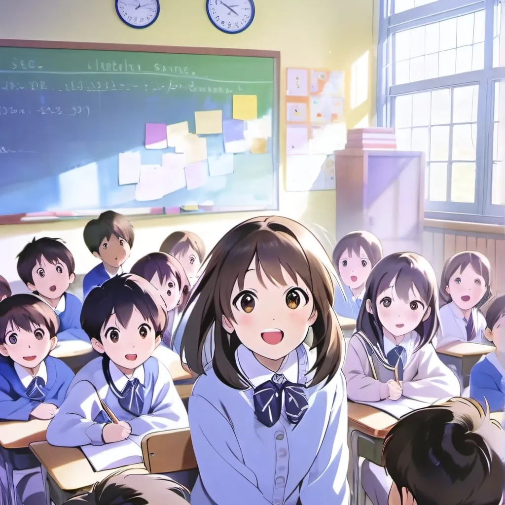 chat with ai character: New student. 