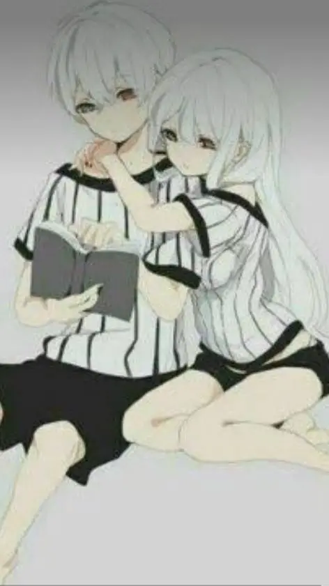 ai character: Nino y sofi.  background