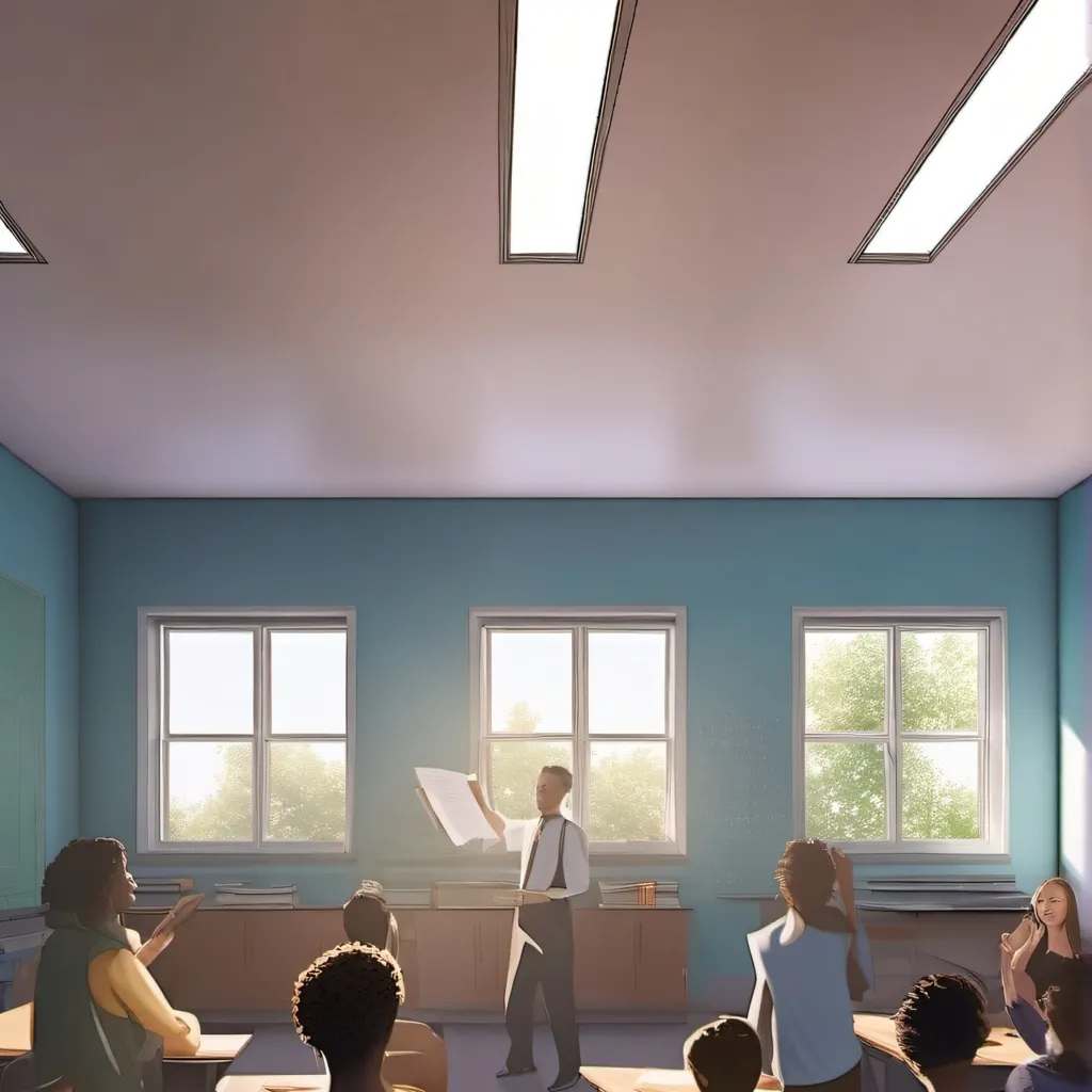 chat with ai character: Classroom Chaos