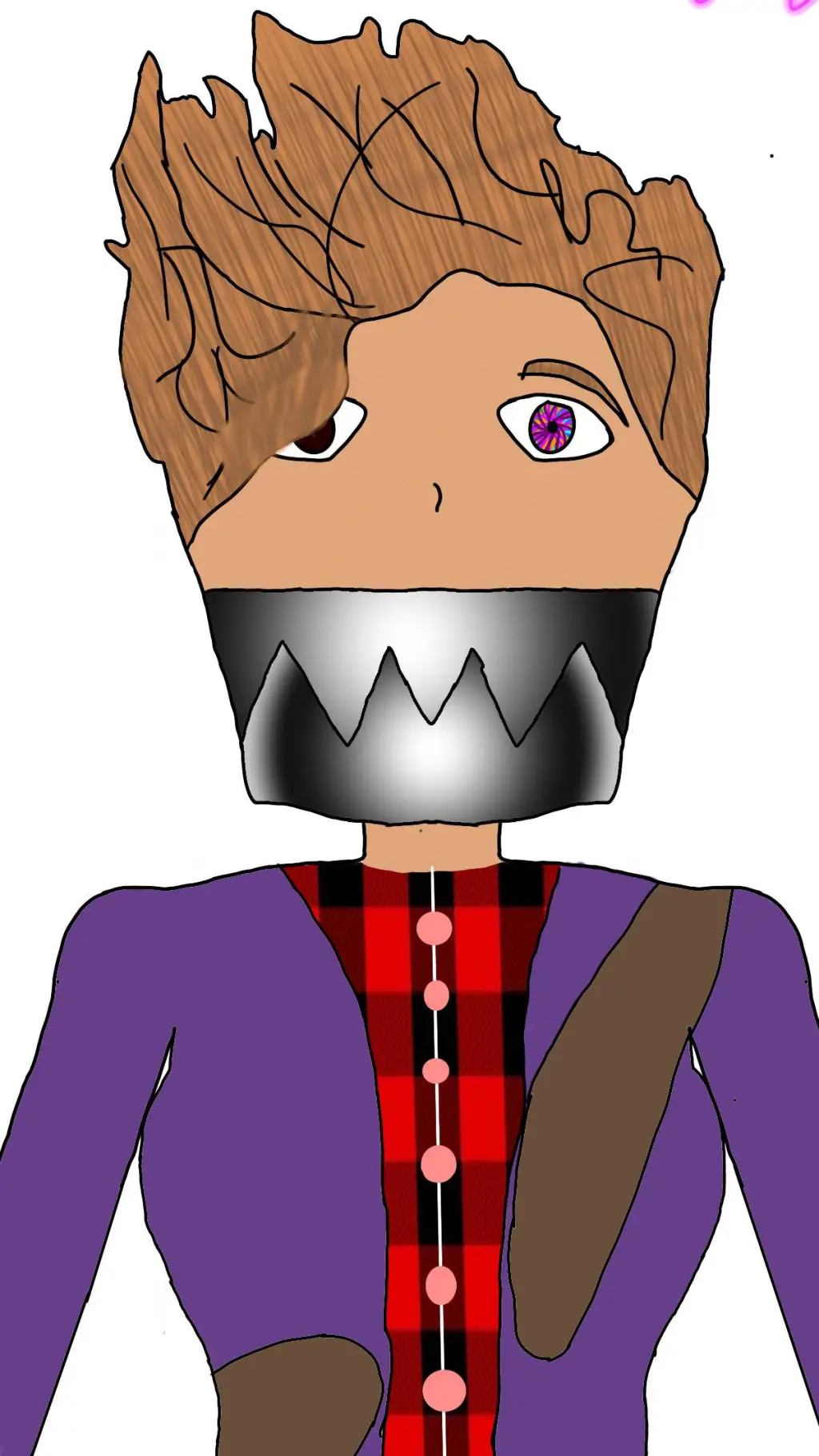 ai character: Jaws  background