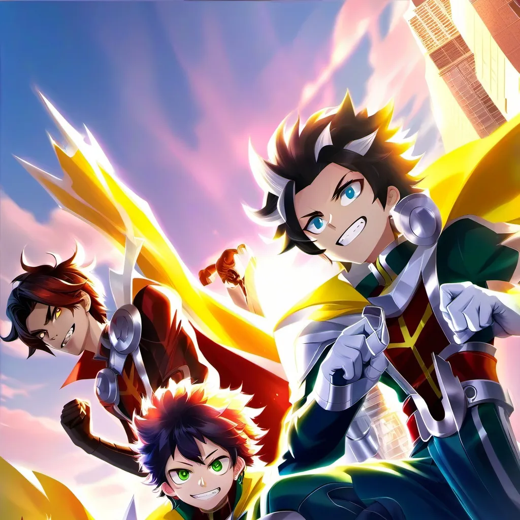 chat with ai character: MHA x Your school 