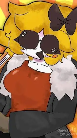 ai character: 🧡🤍DERPINA🤍🧡 background
