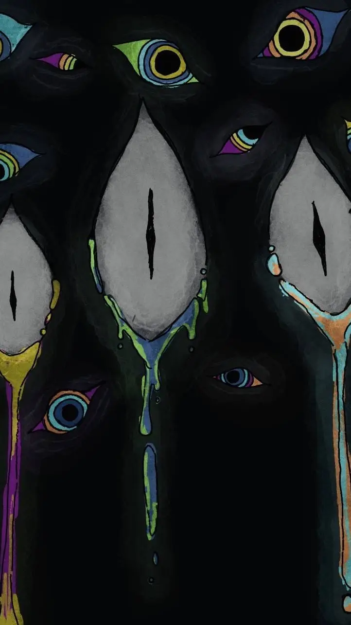 ai character: Abstraction background