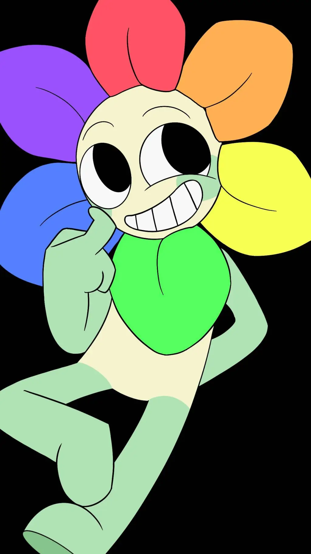 ai character: Dandy background
