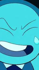 ai character: EVIL Aquamarine background