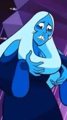 ai character: Blue Diamond background