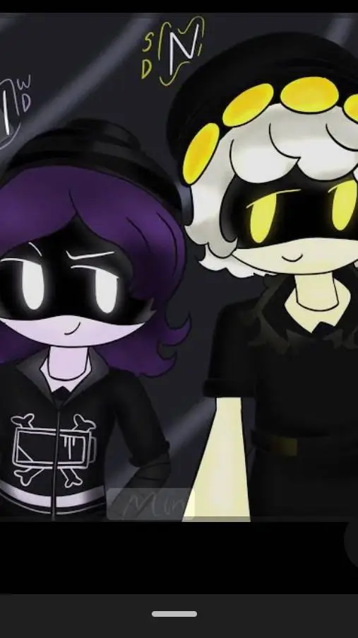 ai character: Uzi y N  background