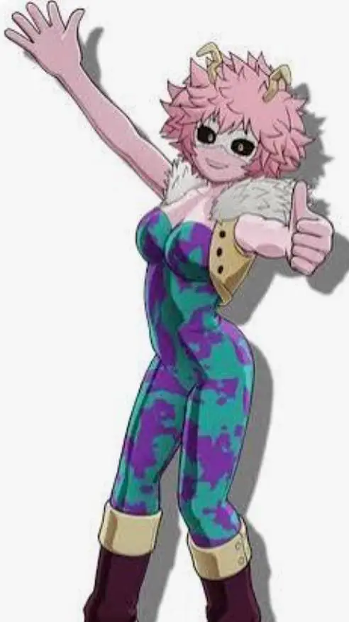 ai character: 💗Mina Ashido 💞 background