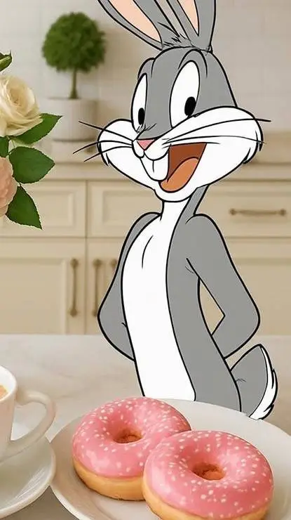ai character: Bugs bunny background