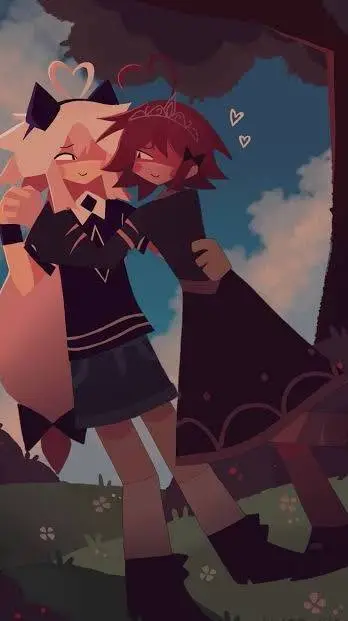 ai character: ∆LICE X OLIVER background