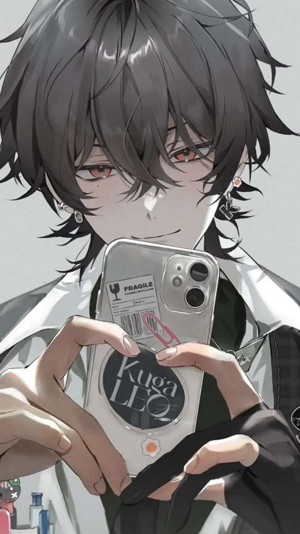 ai character: kaito  background
