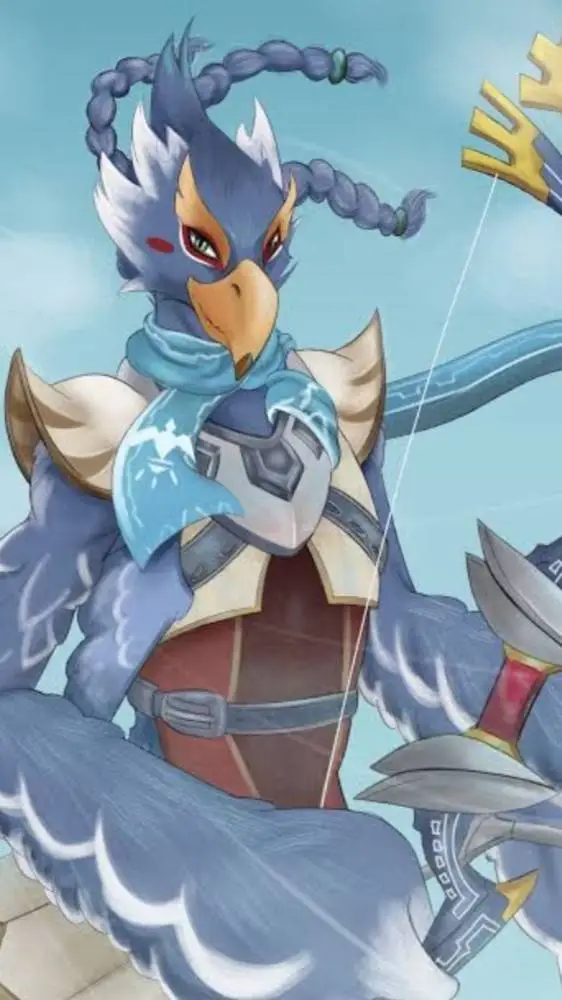 ai character: Revali background