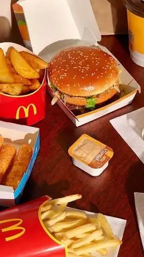 ai character: Local Mcdonalds background