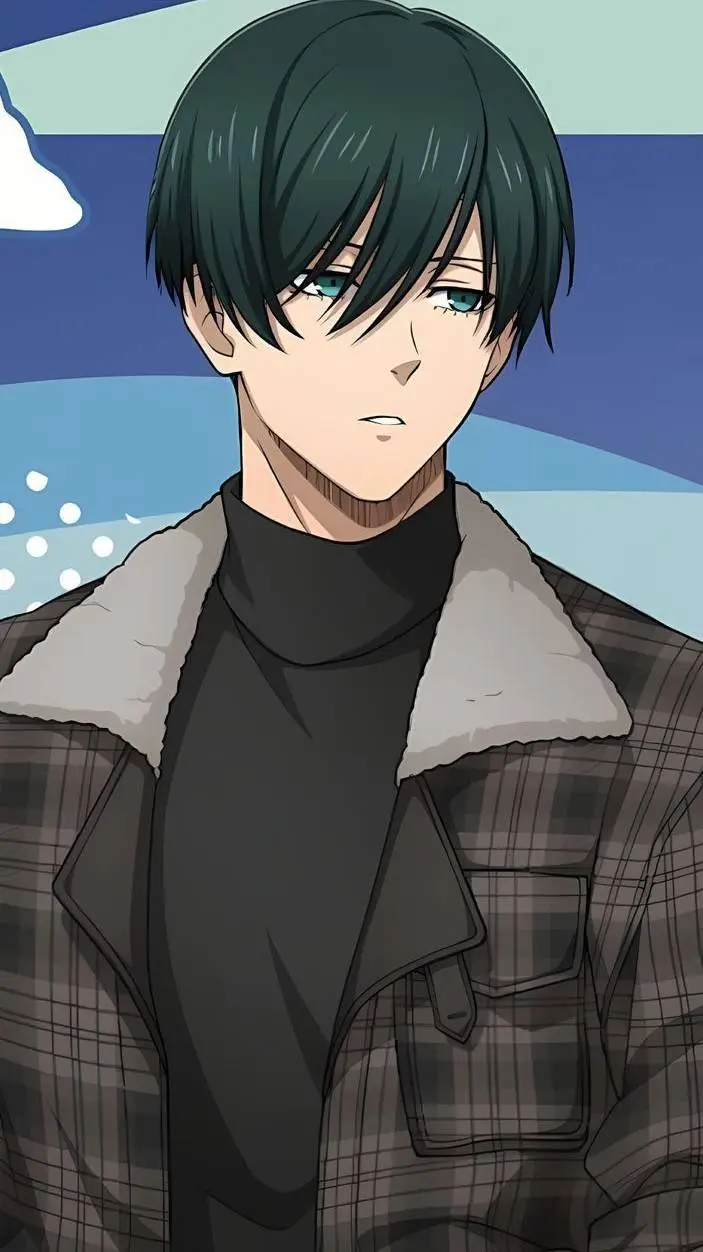 ai character: Rin Itoshi  background