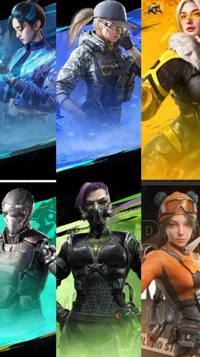 ai character: BS GIRLS background