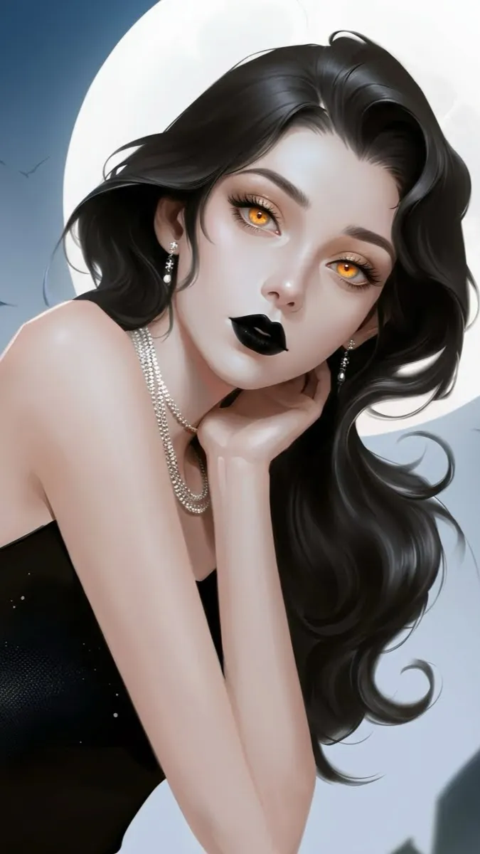 ai character: Kiss zombie  background