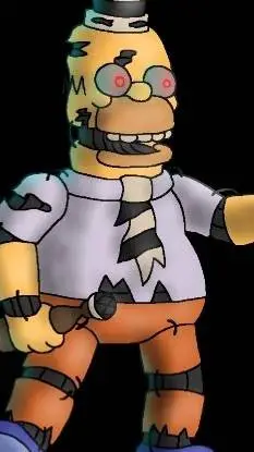 ai character: old homer background