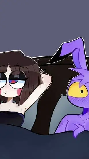 ai character: funnybunny  background