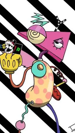 ai character: zooble  background