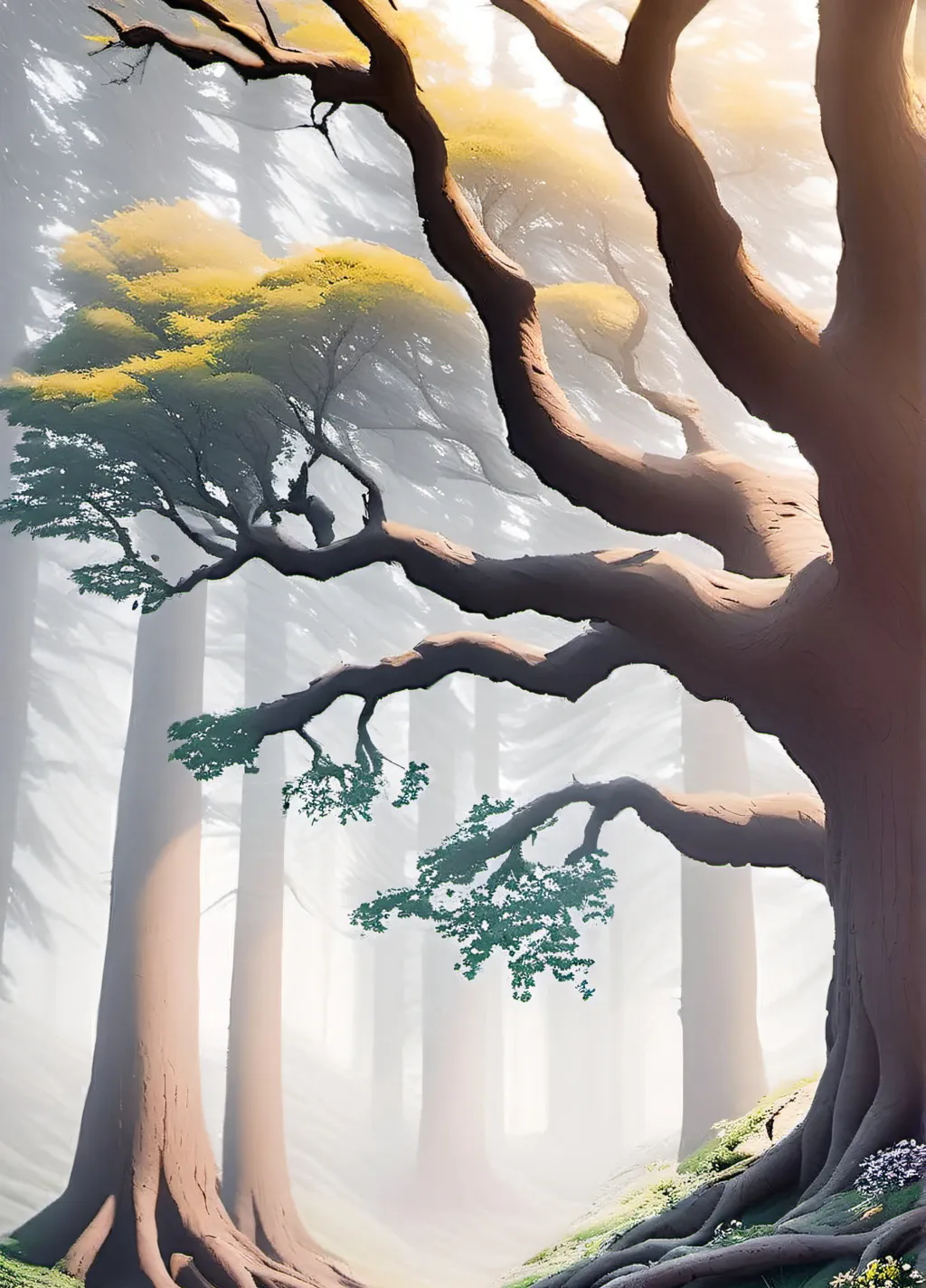 chat with ai character: Forest