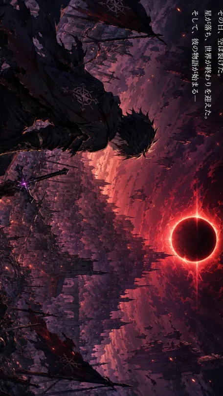 ai character: Eclipse Requiem background