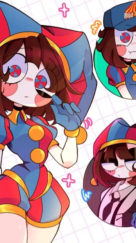 ai character: pomni background
