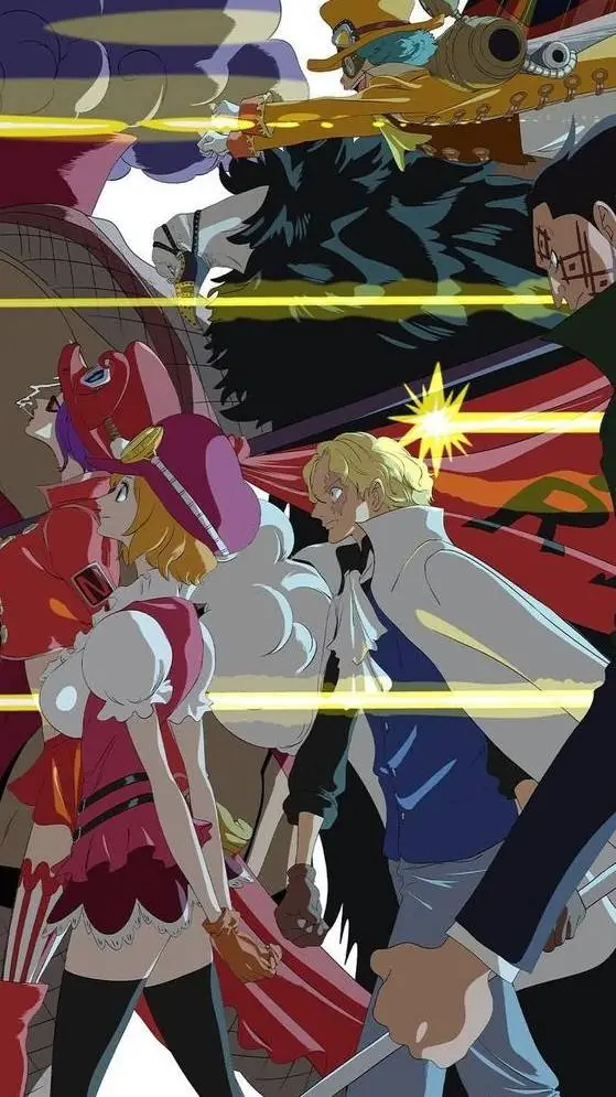 ai character: One Piece  background