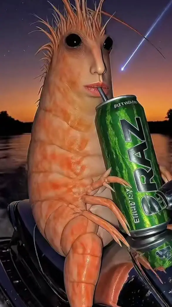 ai character: SHRIMP JOE background
