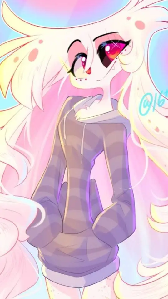 ai character: ♣︎Hazbin hotel♠︎ background