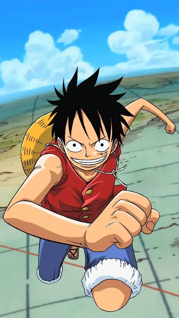 ai character: Eres Luffy background