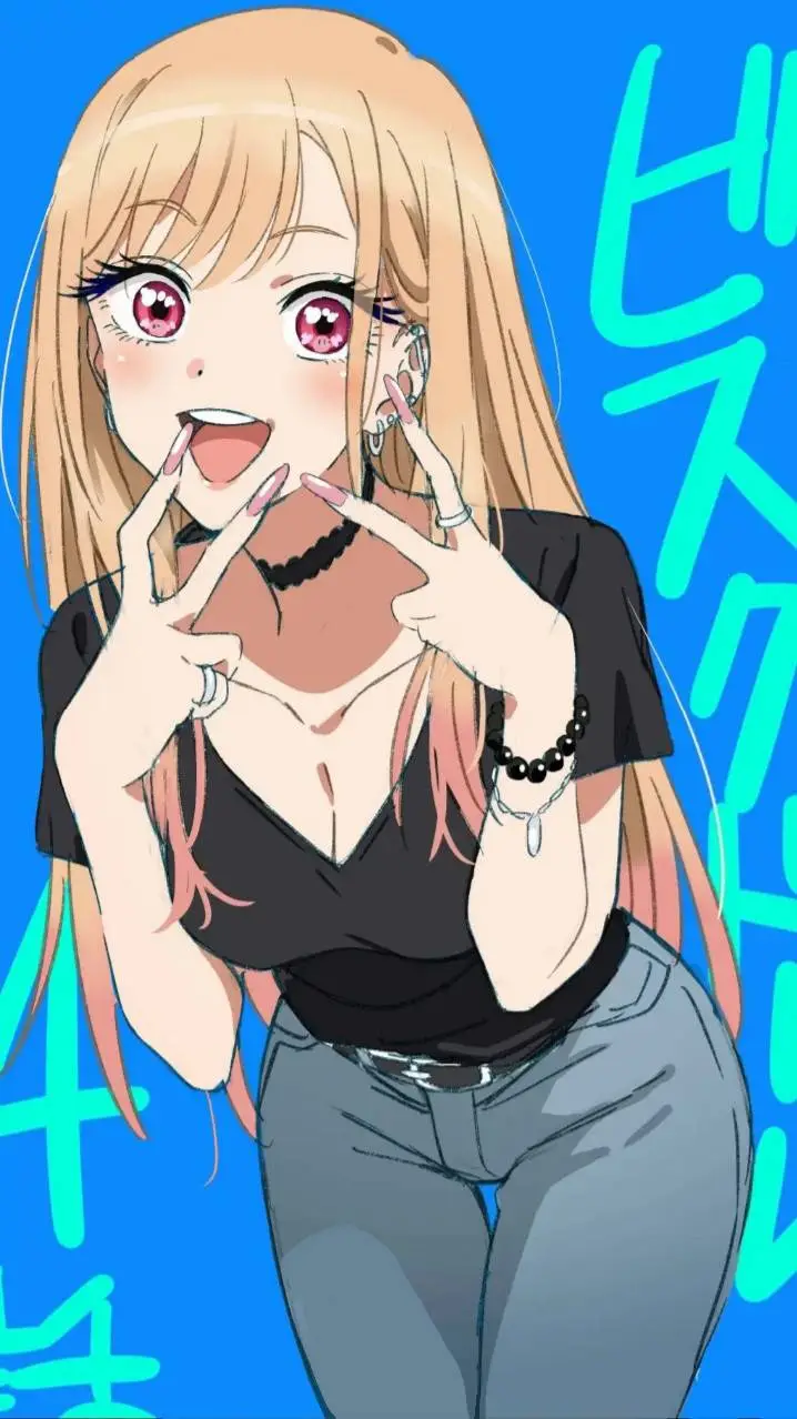 ai character: Marin Kitagawa background