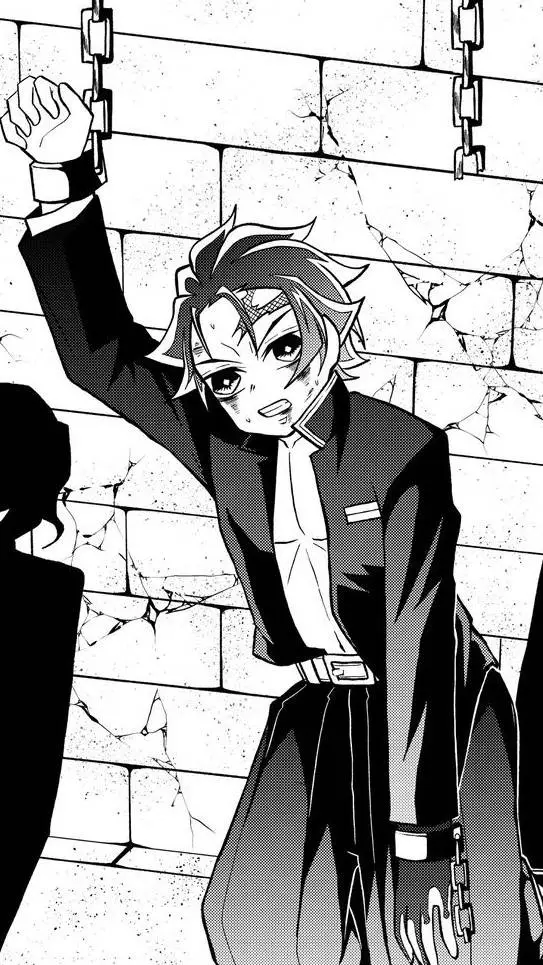 ai character: tanjiro  background