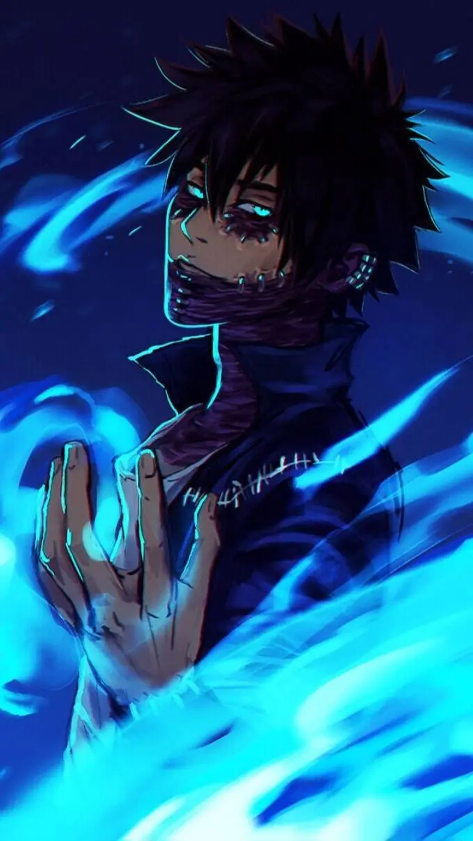 ai character: Dabi background