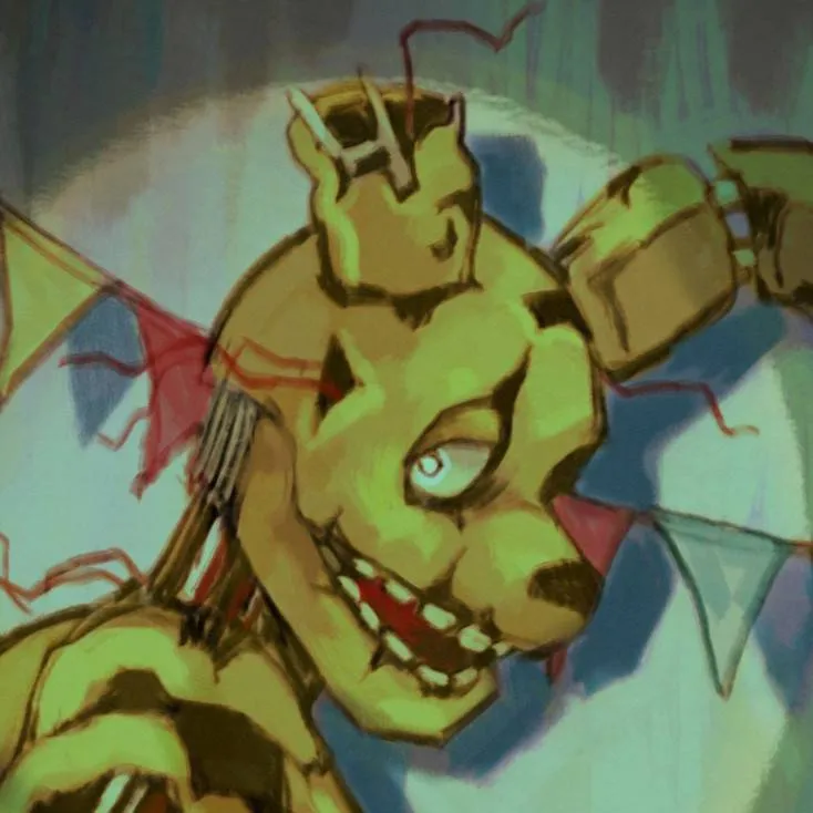 chat with ai character: Springtrap tu pana