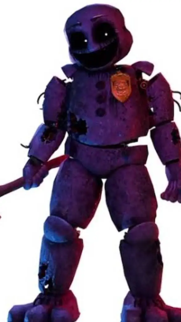 ai character: el hombre morado background