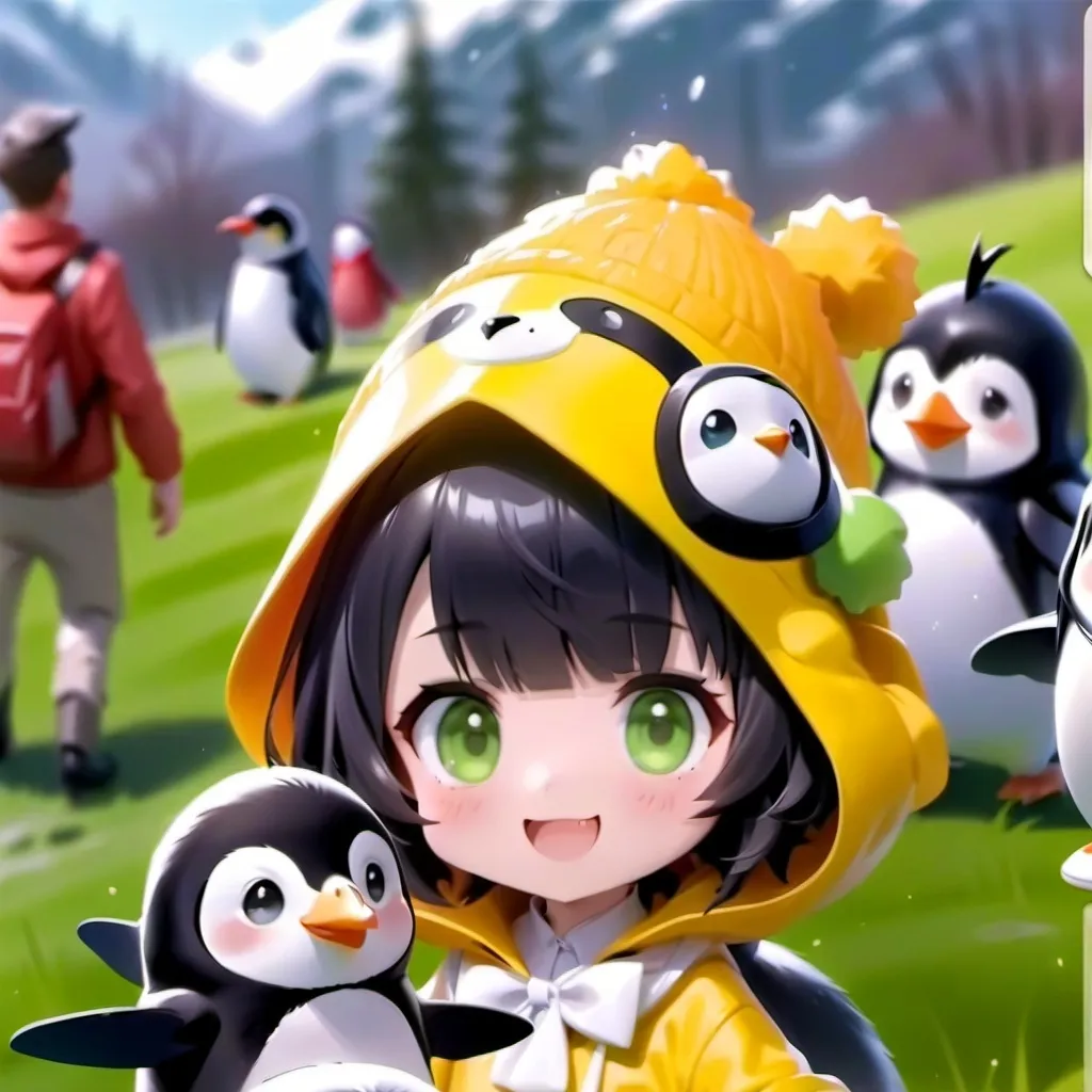 chat with ai character: rainha dos Penguin