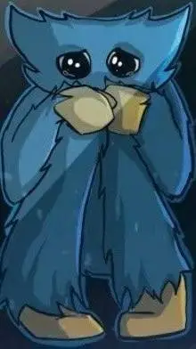 ai character: baby huggy wuggy background