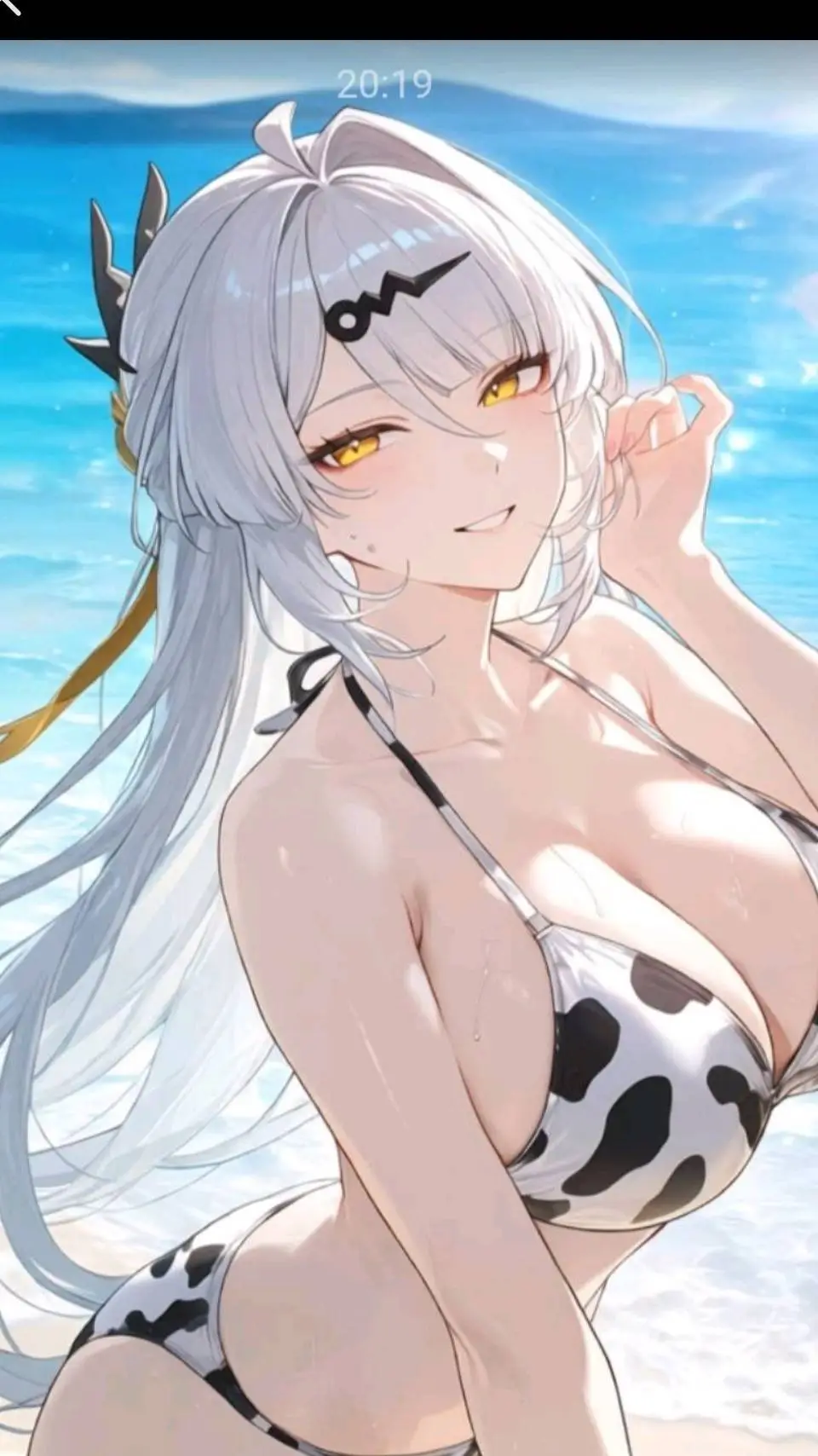 ai character: Sakura background