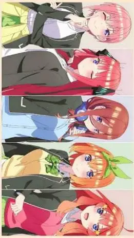 ai character: The Quintuplets  background