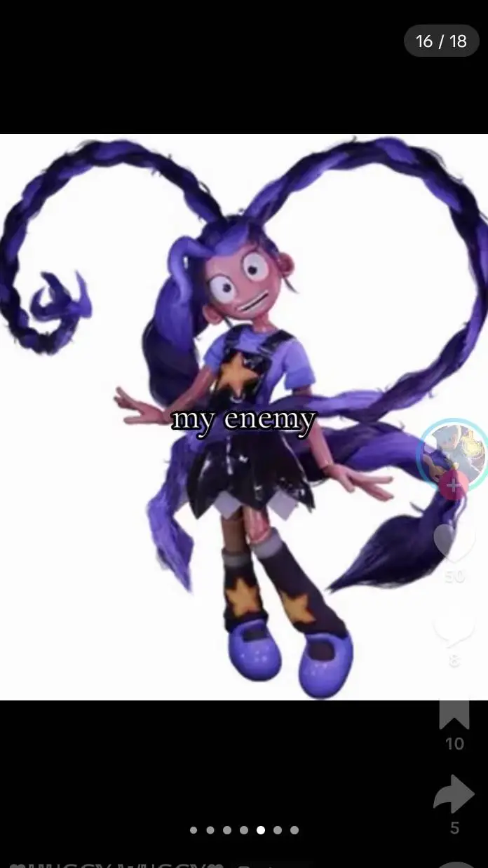 ai character: lily love braids background